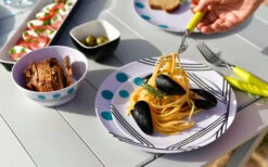 Berger Dots Melamin Geschirr-Set 16-tlg. Blau 14 Berger Dots Melamin Geschirr-Set 16-tlg. Blau -Gemischtwarenladen Für Einrichtungsgegenstände 260273 1859640